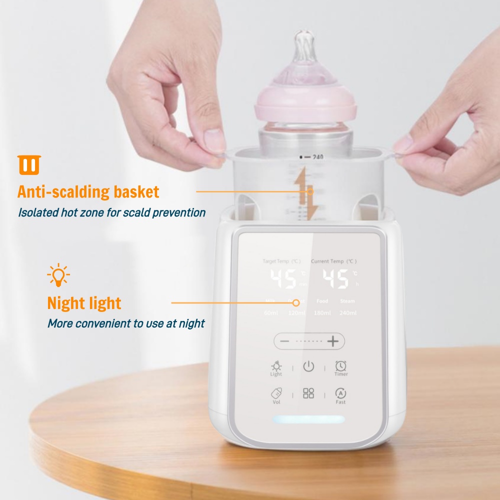 8In1 biberon chauffe-lait mate - Baby Food Warmer avis et prix