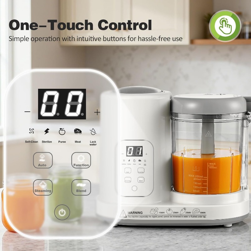 Robot Cuiseur Mixeur 4-en-1 po - Baby Food Youtube avis et prix
