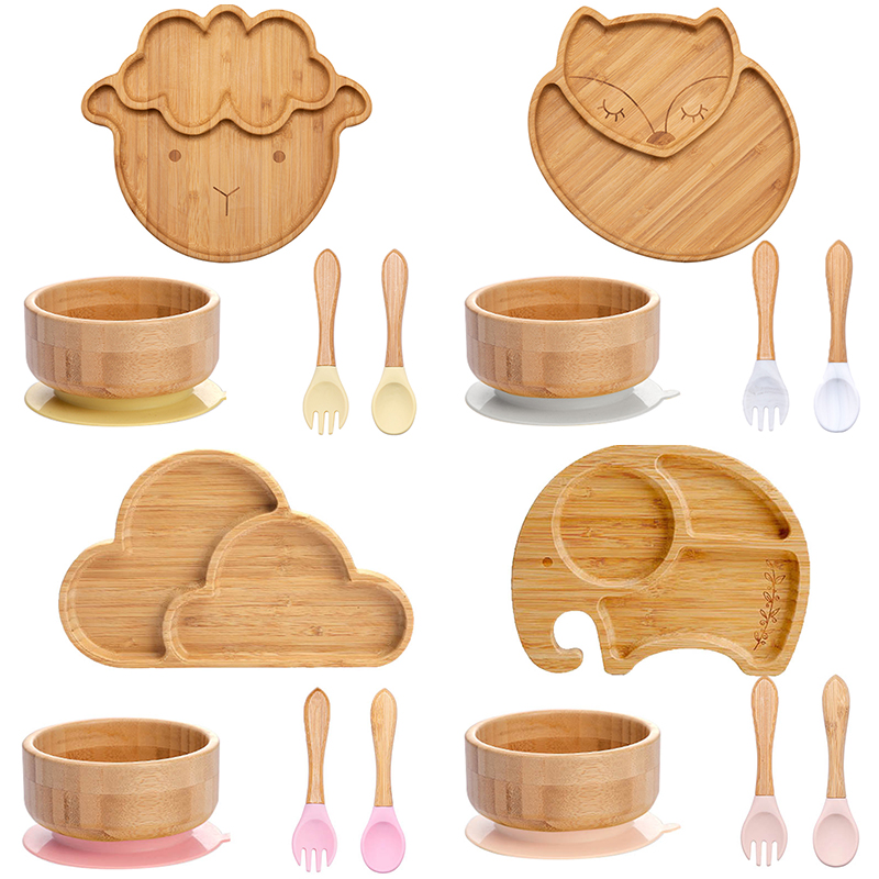 Vaisselle en bambou pour enfan - Baby Food Menu avis et prix